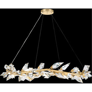 Foret 12 Light 55 inch Gold Pendant Ceiling Light