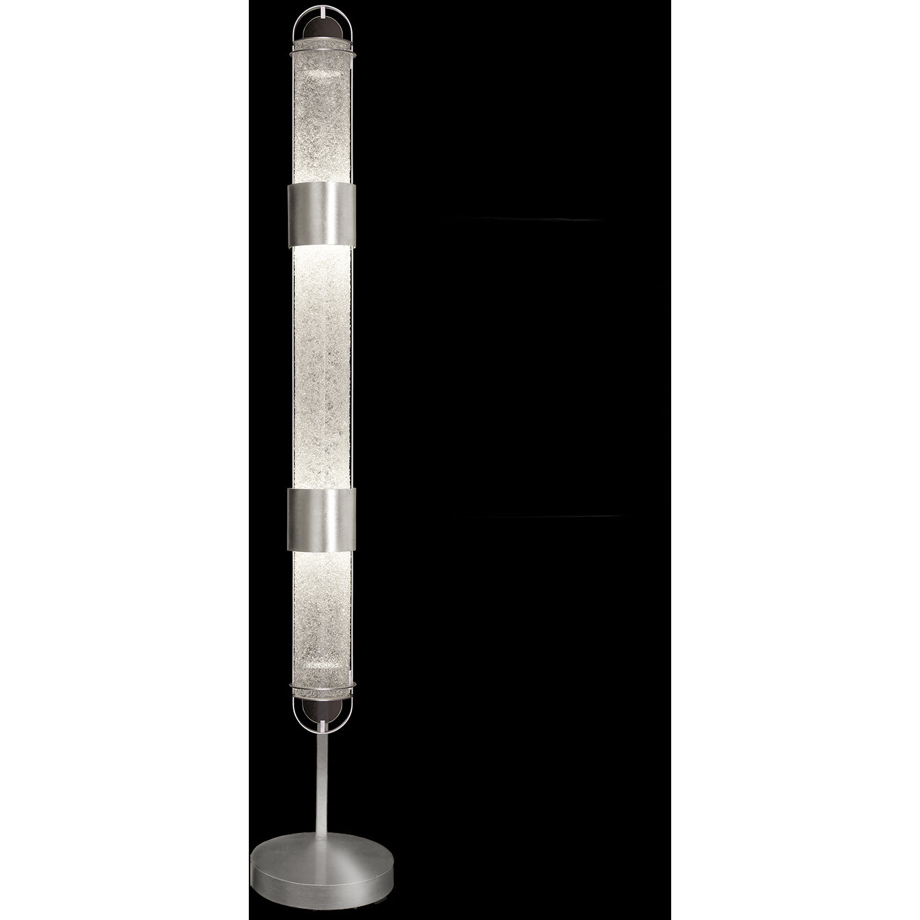 Bond 72 inch 8 watt Silver Floor Lamp Portable Light