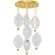 Embark 10 Light 40 inch Gold Pendant Ceiling Light
