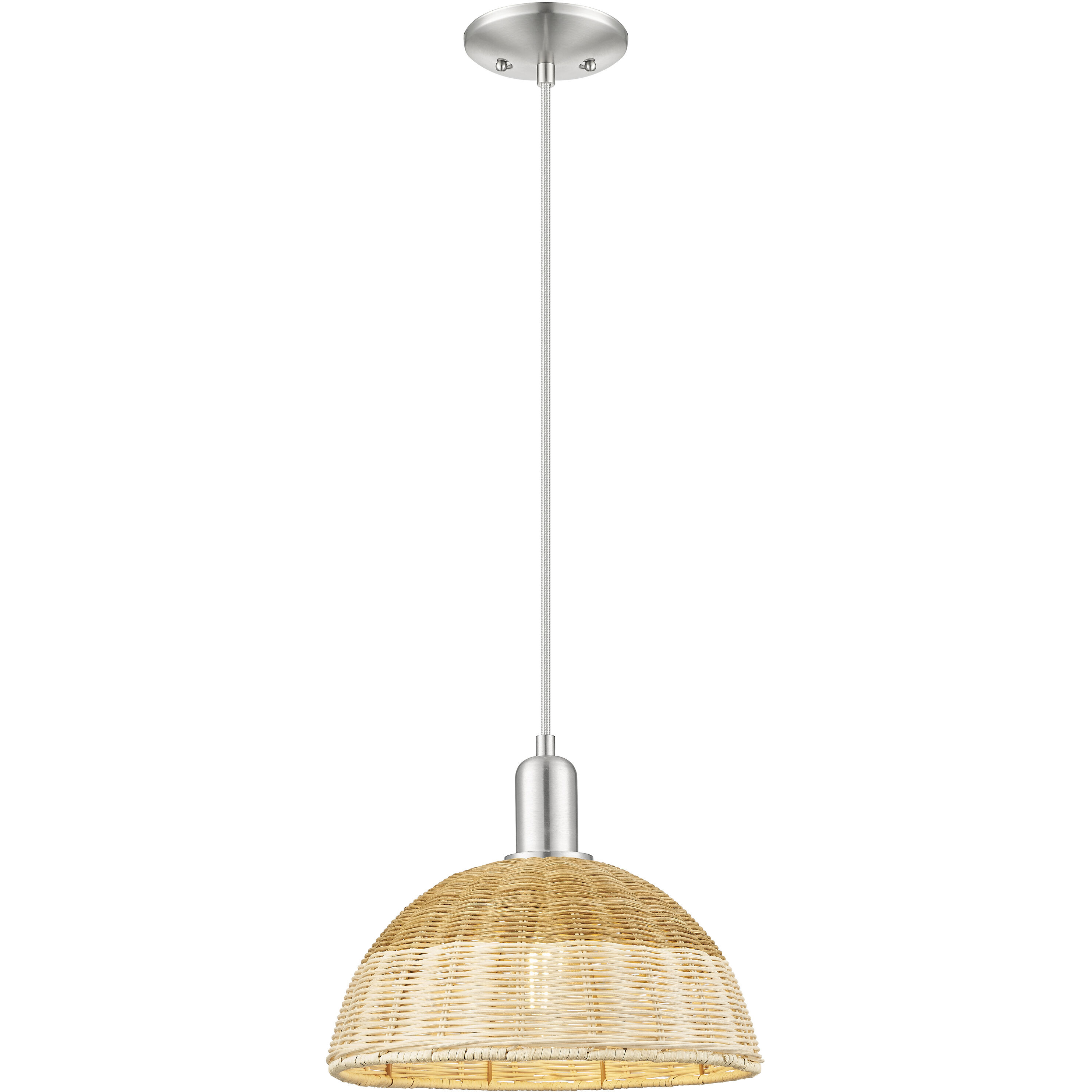 Natural Ballston Dome 1 Light 11.75 inch Mini Pendant