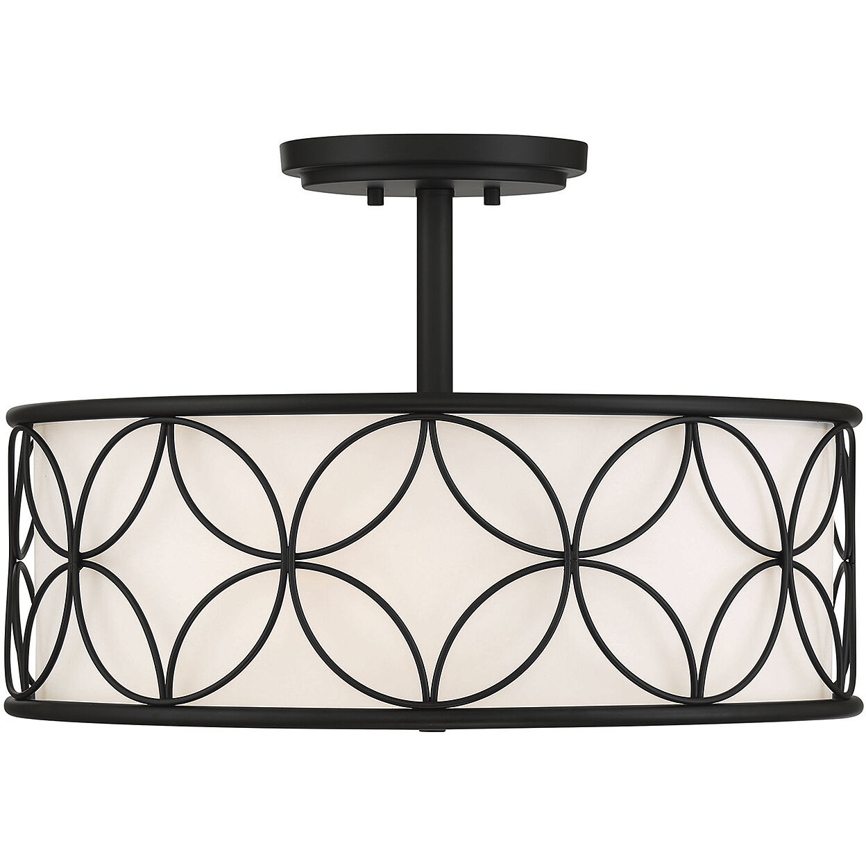 Reid 4 Light 20.00 inch Semi-Flush Mount