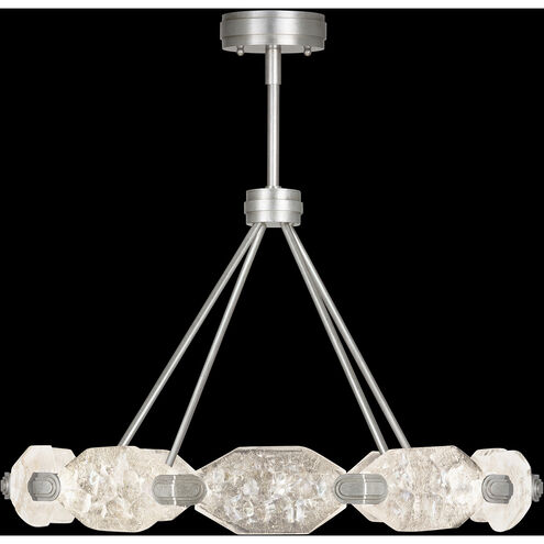 Allison Paladino LED 32 inch Silver Pendant Ceiling Light