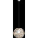 Natural Inspirations 1 Light 4.5 inch Silver Drop Light Ceiling Light