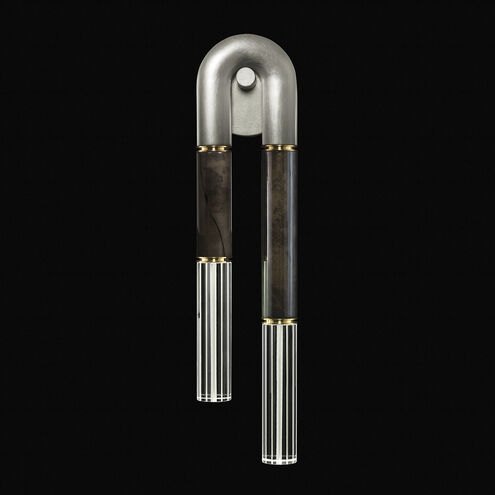 Antonia LED 7 inch Silver ADA Wall Sconce Wall Light