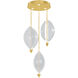 Embark 6 Light 28.5 inch Gold Pendant Ceiling Light