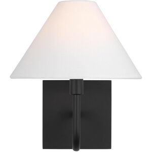 Drew & Jonathan Scott Eldon 1 Light 8.25 inch Midnight Black Sconce Wall Light