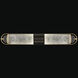 Bond 2 Light 35.3 inch Black and Gold Bath Bar Wall Light