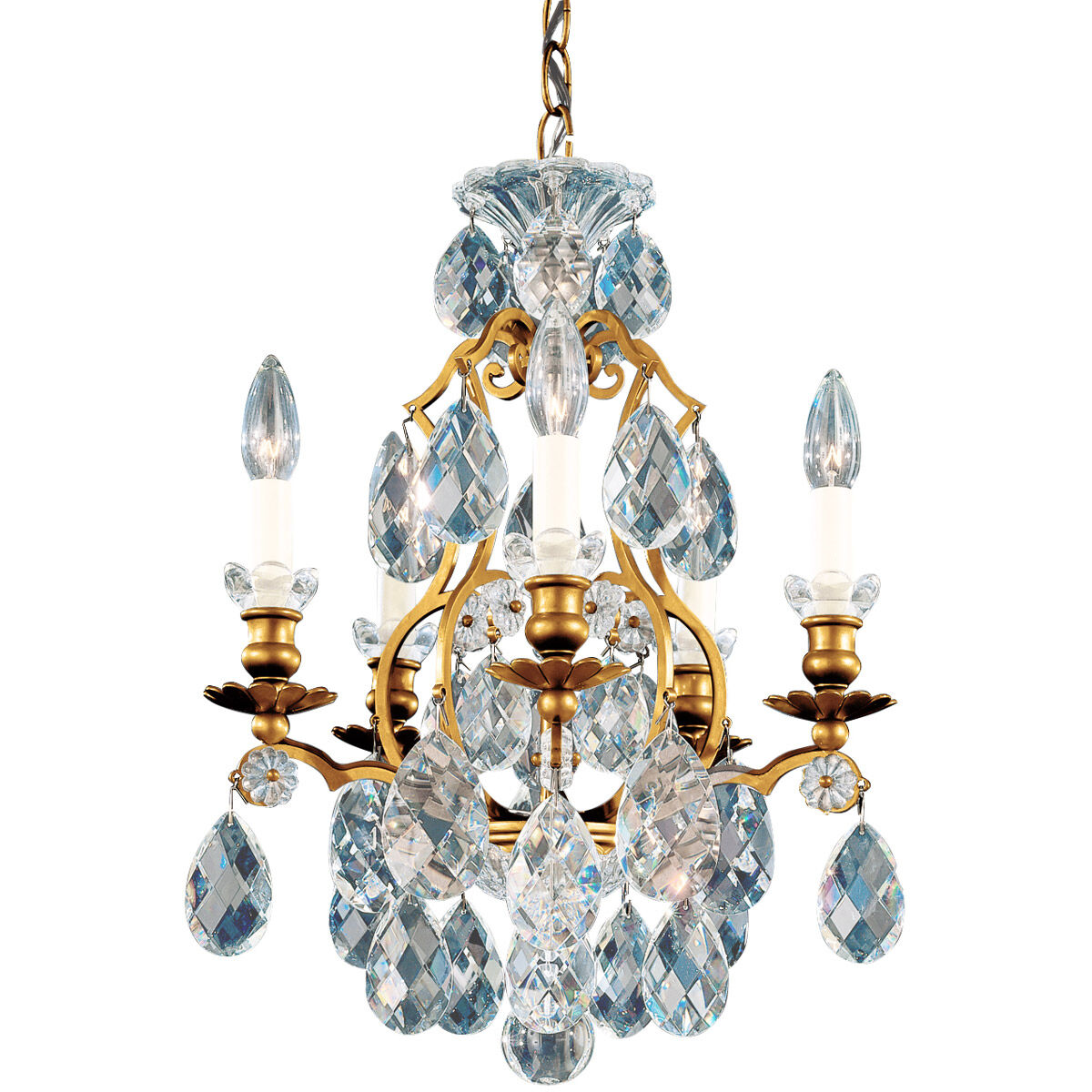 Renaissance 5 Light 14.50 inch Chandelier