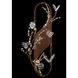 Volare 4 Light 13.5 inch Brushed Bronze Sconce Wall Light
