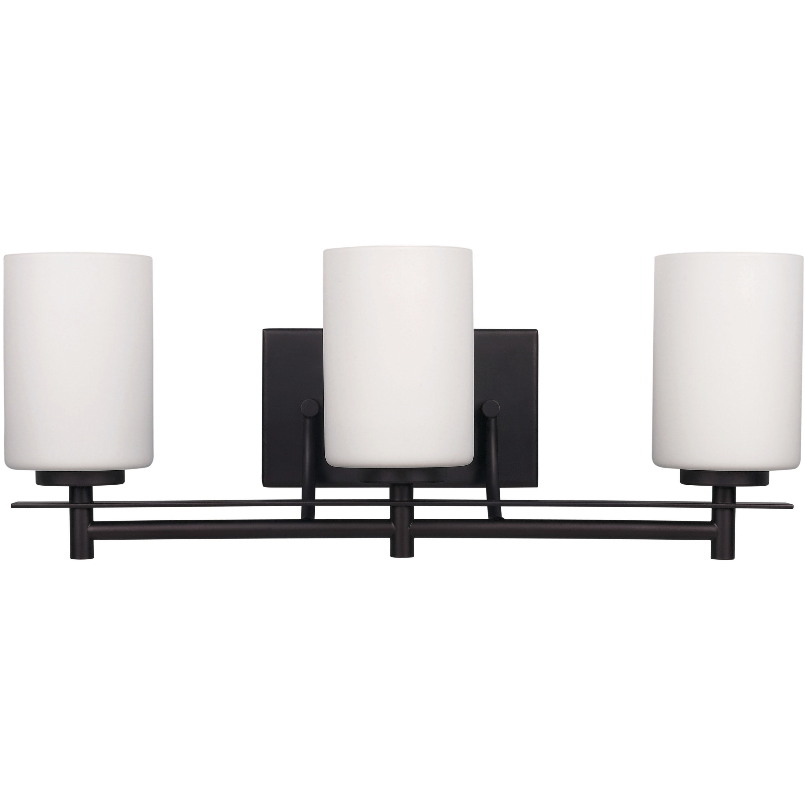 Madison 3 Light 21 inch Oil Rubbed Bronze Vanity Light Wall Light