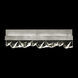 Strata 4 Light 9 inch Silver Leaf ADA Wall Sconce Wall Light