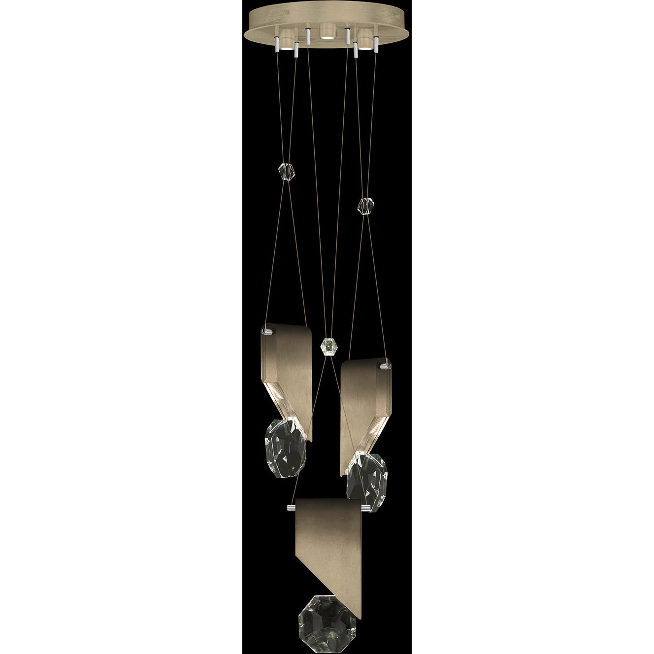 Aria 6 Light 16 inch Bronze Pendant Ceiling Light