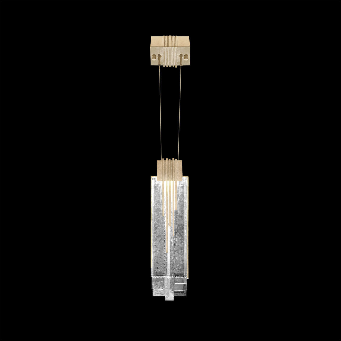 Arpeggio 1 Light 4.5 inch Gold Pendant Ceiling Light