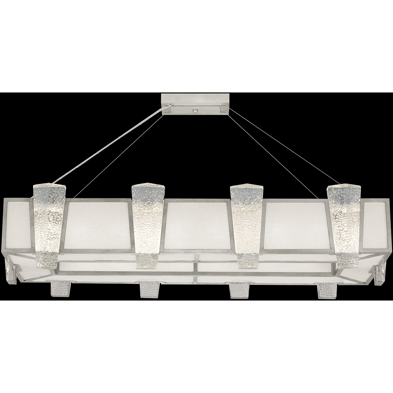 Crownstone 16 Light 52 inch Silver Pendant Ceiling Light