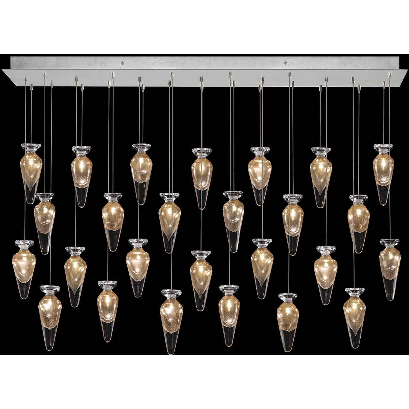 Essence 26 Light 54 inch Silver Pendant Ceiling Light