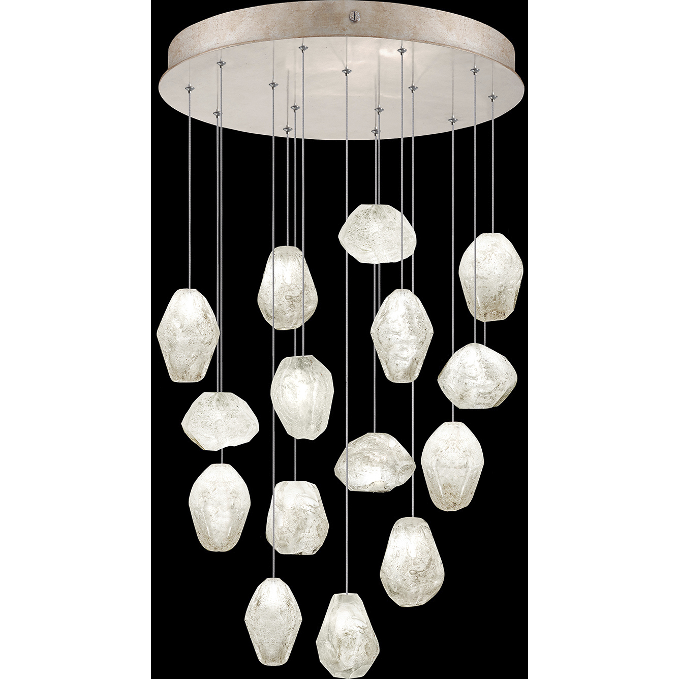 Natural Inspirations 15 Light 21 inch Gold Pendant Ceiling Light