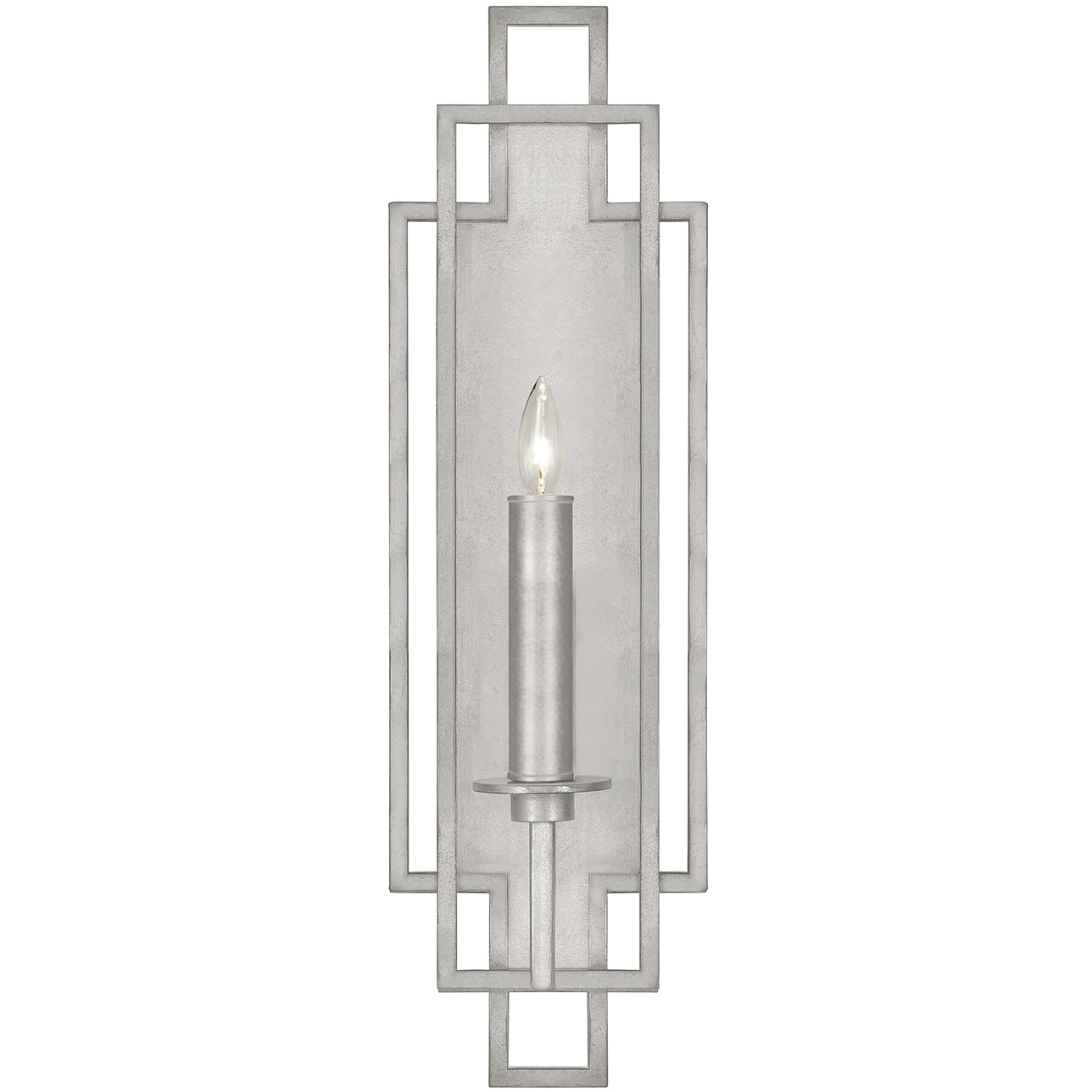Cienfuegos 1 Light 6.75 inch Silver Sconce Wall Light