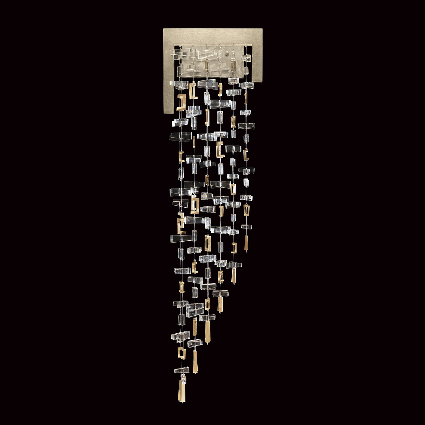 Capri 2 Light 9.38 inch Gold Sconce Wall Light