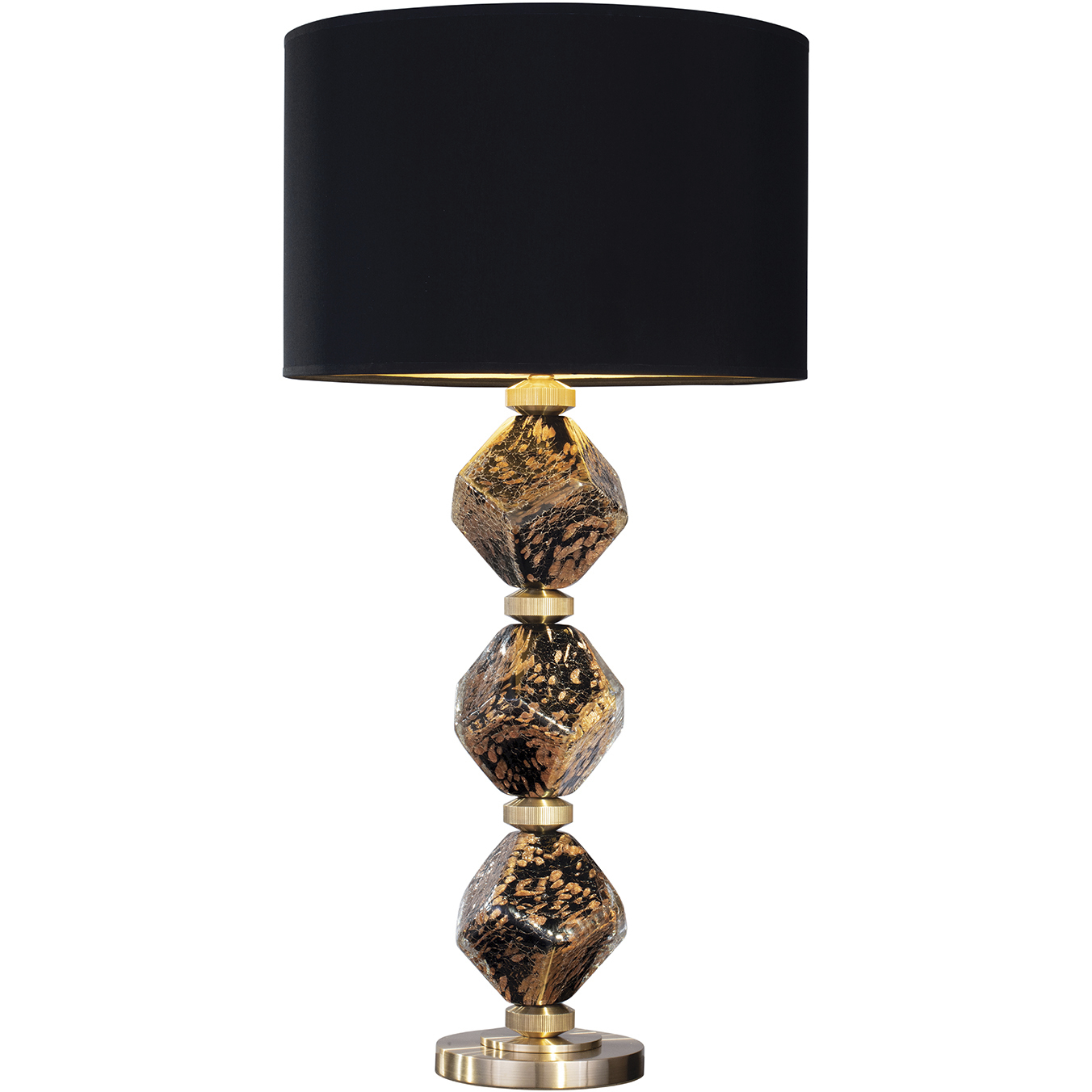 Natural Inspirations 30.5 inch 100 watt Black Table Lamp Portable Light