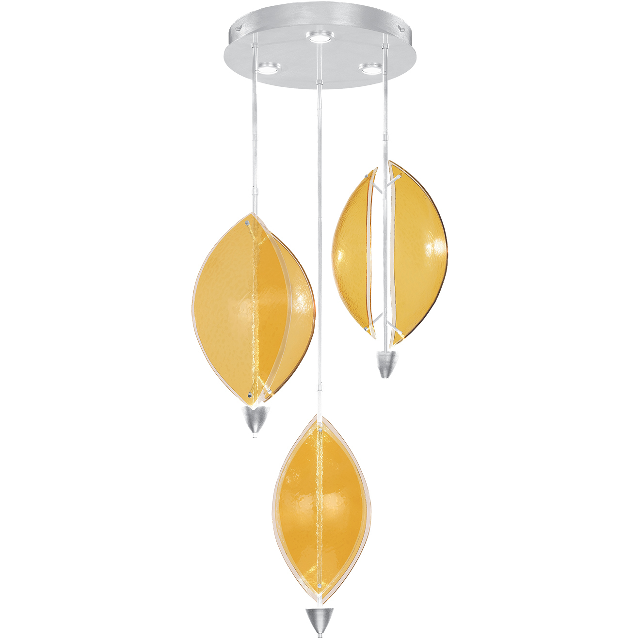Embark 6 Light 28.5 inch Silver Pendant Ceiling Light