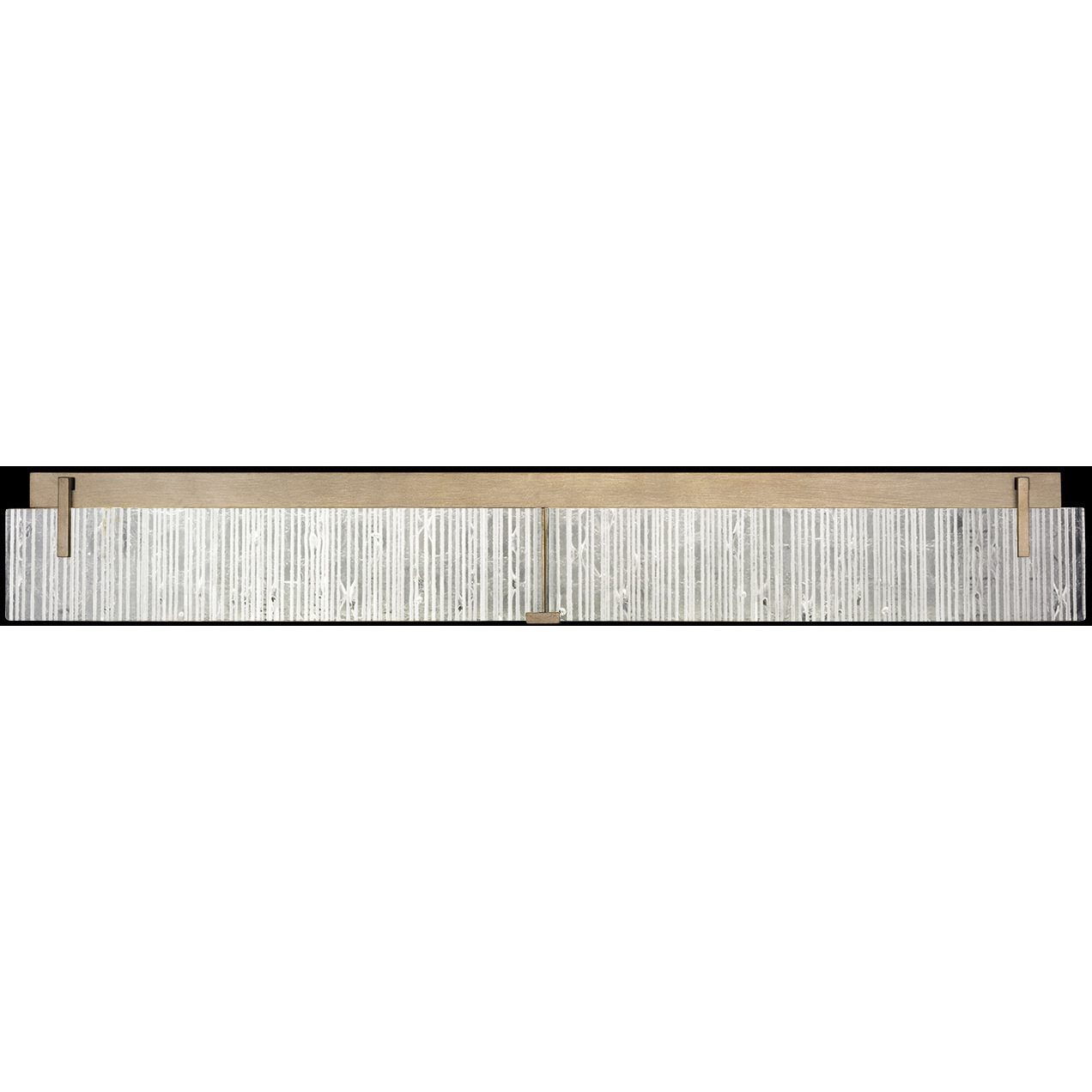 Terra 7 Light 48.3 inch Gold Bath Bar Wall Light