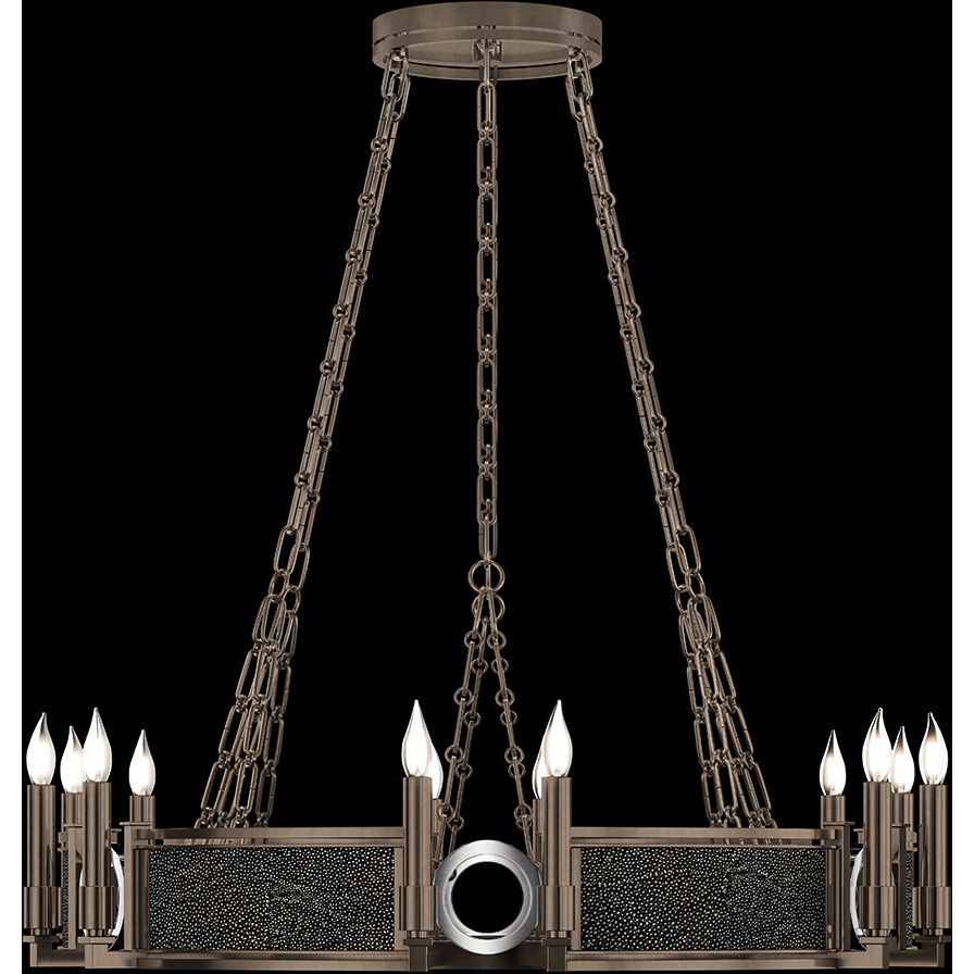 Mirage 12 Light 35.75 inch Bronze Chandelier Ceiling Light