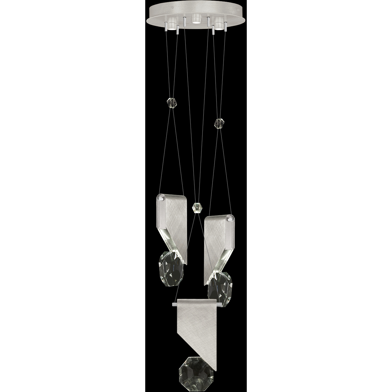 Aria 6 Light 16 inch Silver Pendant Ceiling Light