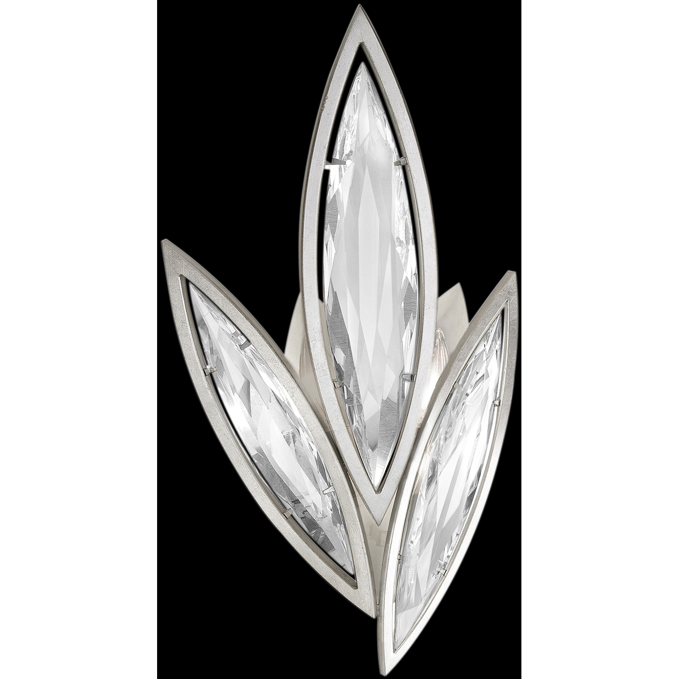 Marquise 2 Light 12 inch Silver ADA Sconce Wall Light