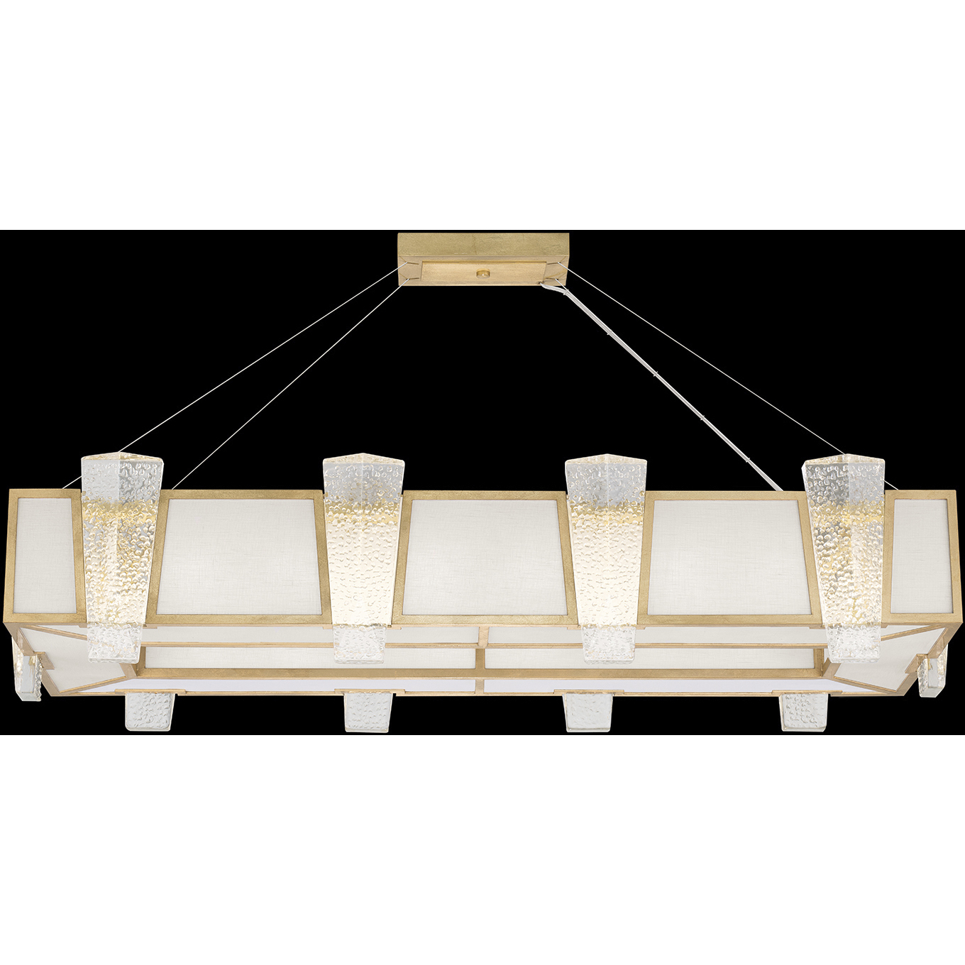 Crownstone 16 Light 52 inch Gold Pendant Ceiling Light