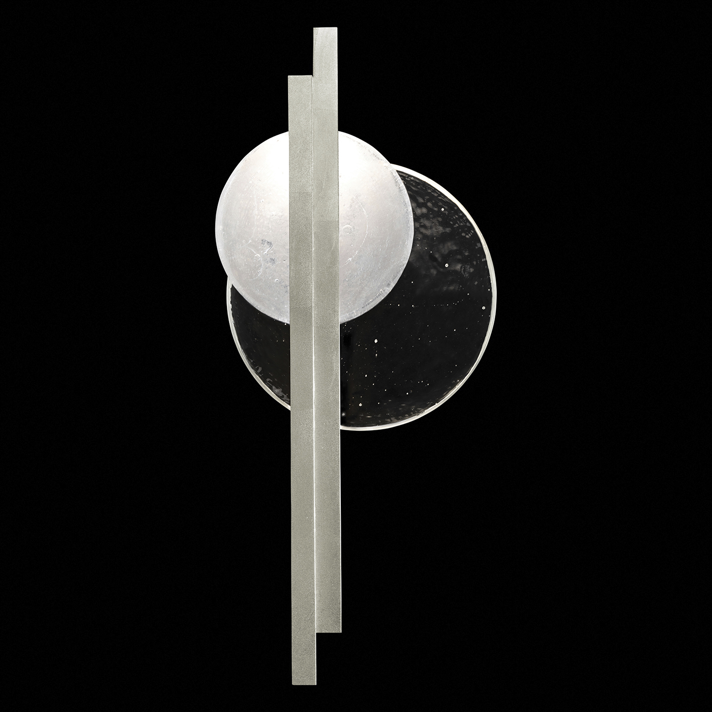 Selene 2 Light 11.5 inch Silver ADA Sconce Wall Light