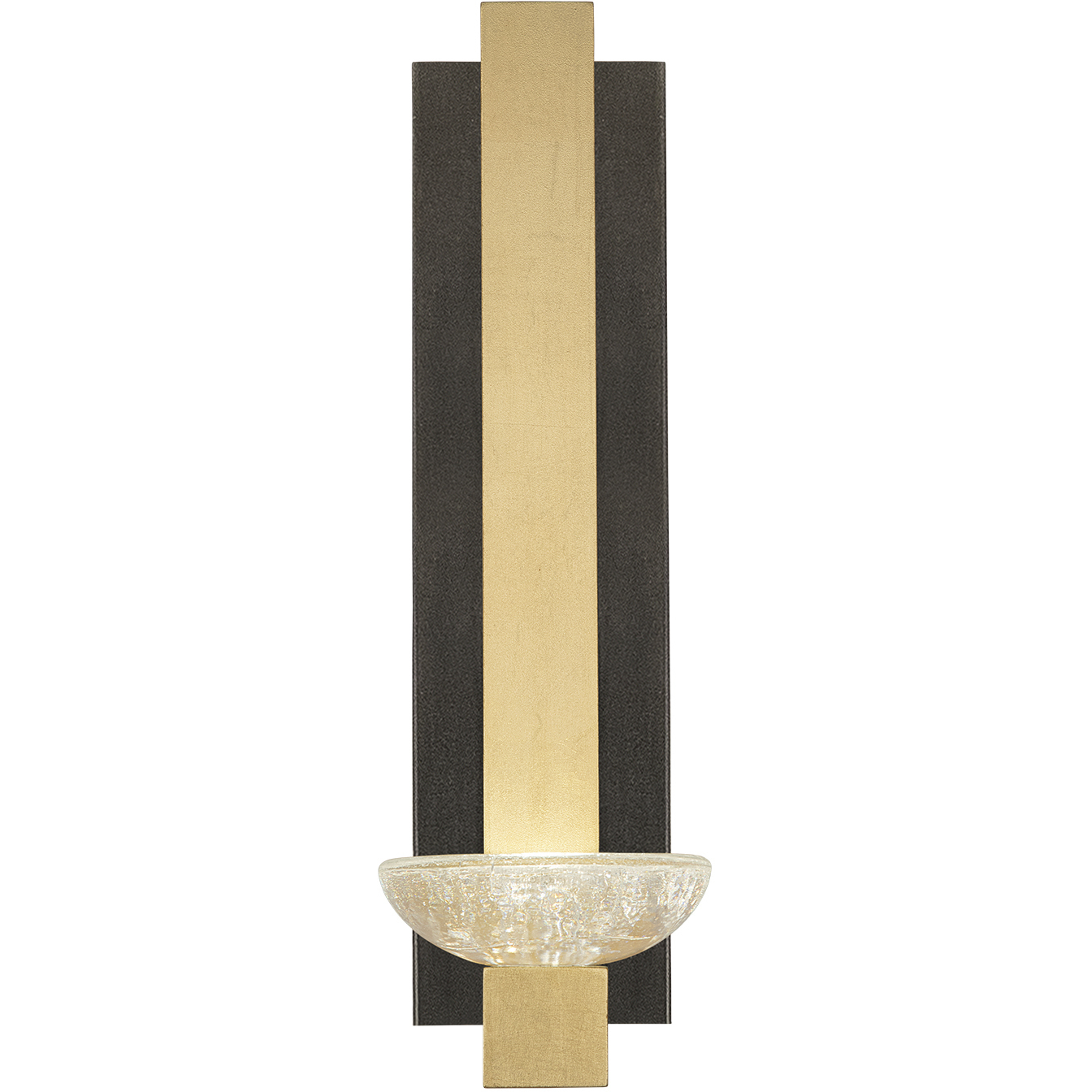 Delphi LED 5.5 inch Black Sconce Wall Light