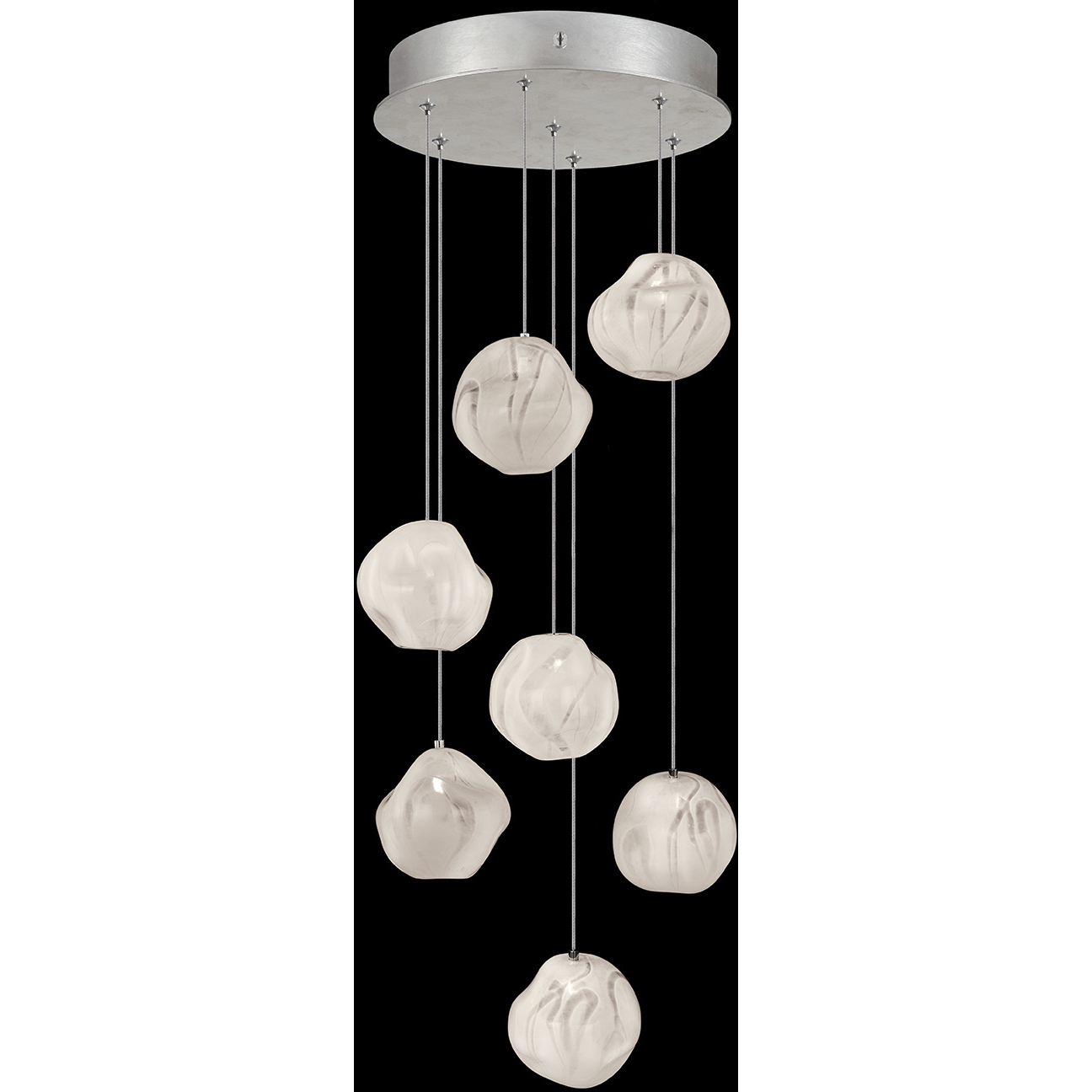 Vesta LED 14 inch Silver Pendant Ceiling Light