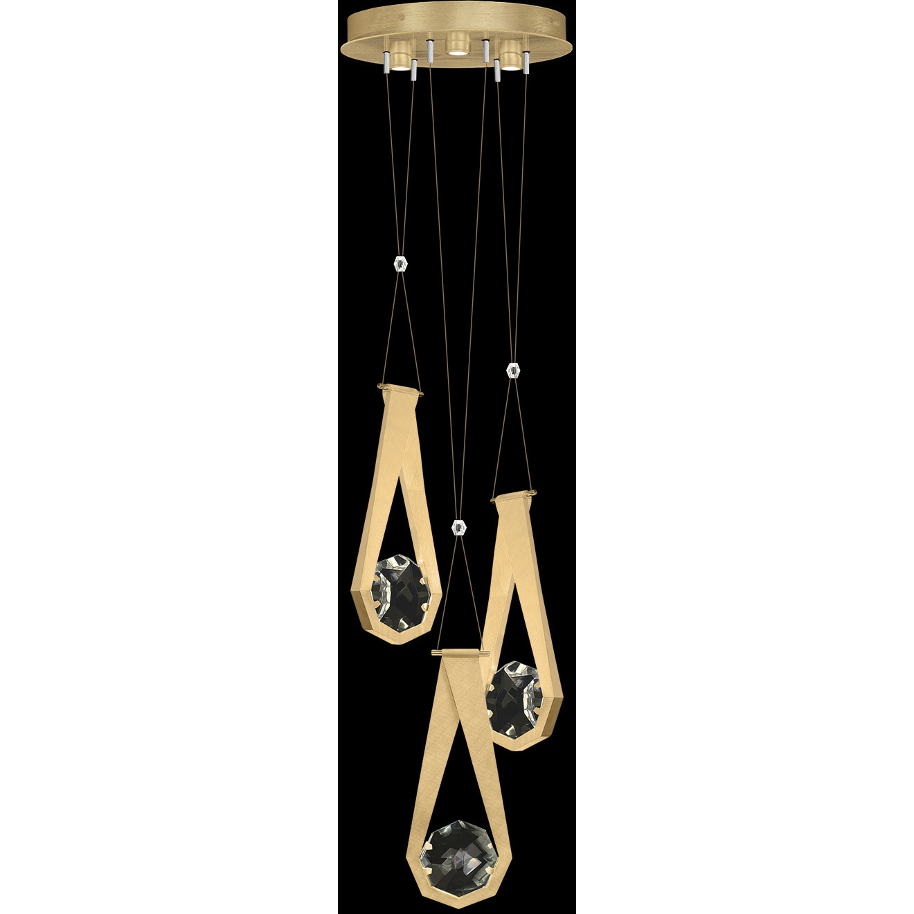 Aria 6 Light 16 inch Gold Pendant Ceiling Light