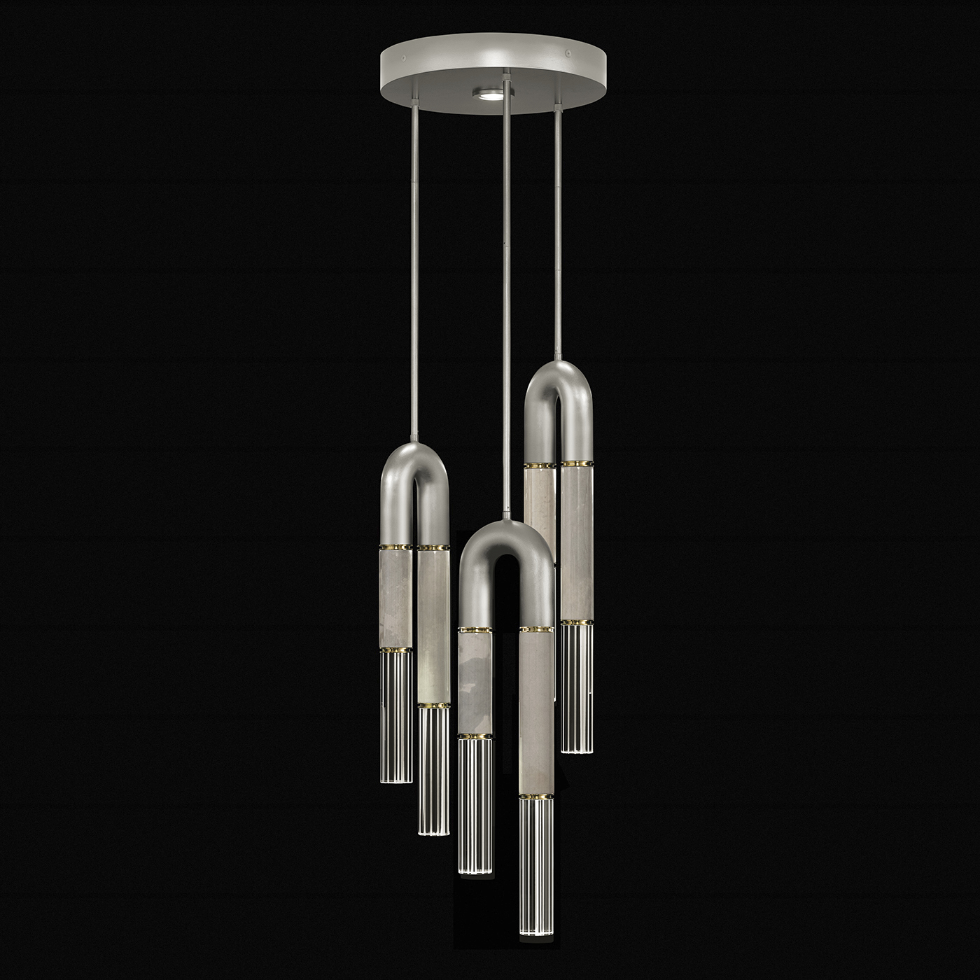 Antonia LED 16 inch Silver Pendant Ceiling Light