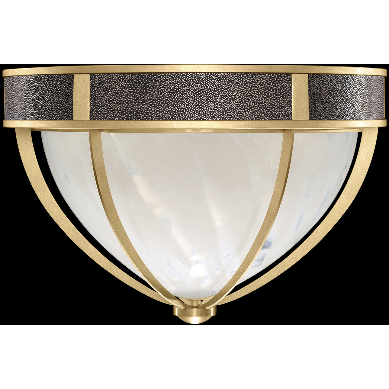 Mirage 3 Light 18.75 inch Gold Flush Mount Ceiling Light