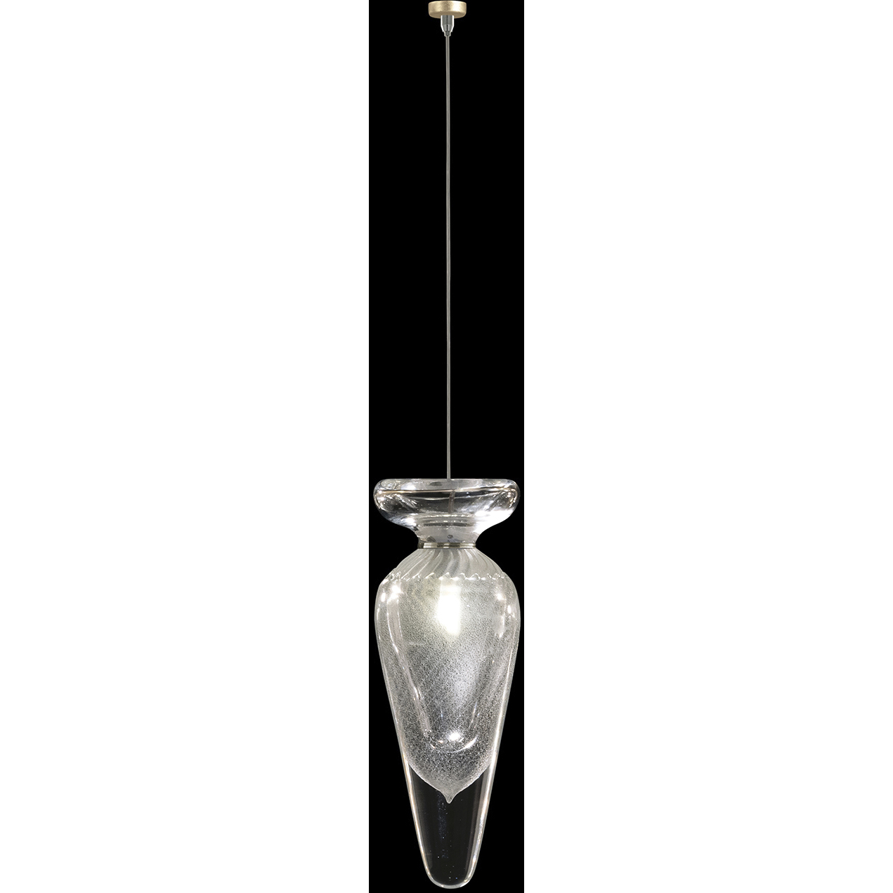 Essence 1 Light 4 inch Gold Drop Light Ceiling Light