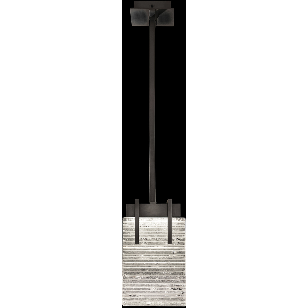 Terra 2 Light 7.75 inch Black Pendant Ceiling Light