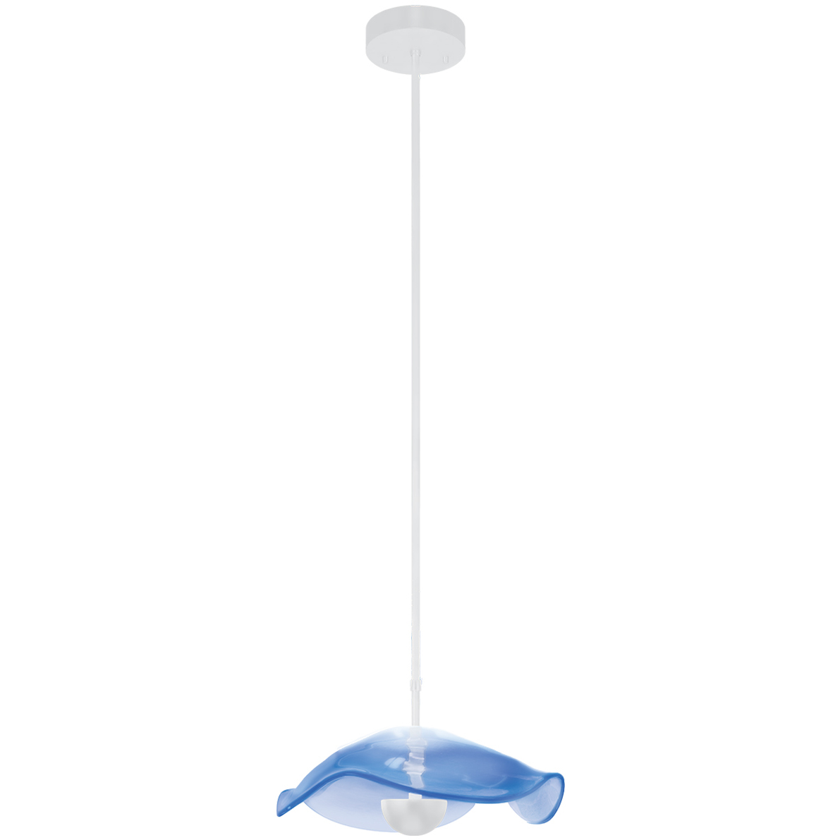 Embark 1 Light 12 inch White Pendant Ceiling Light