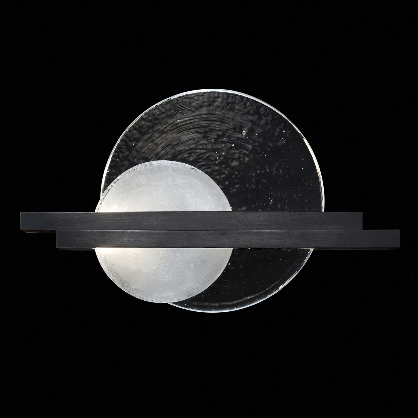 Selene 2 Light 21 inch Black ADA Sconce Wall Light