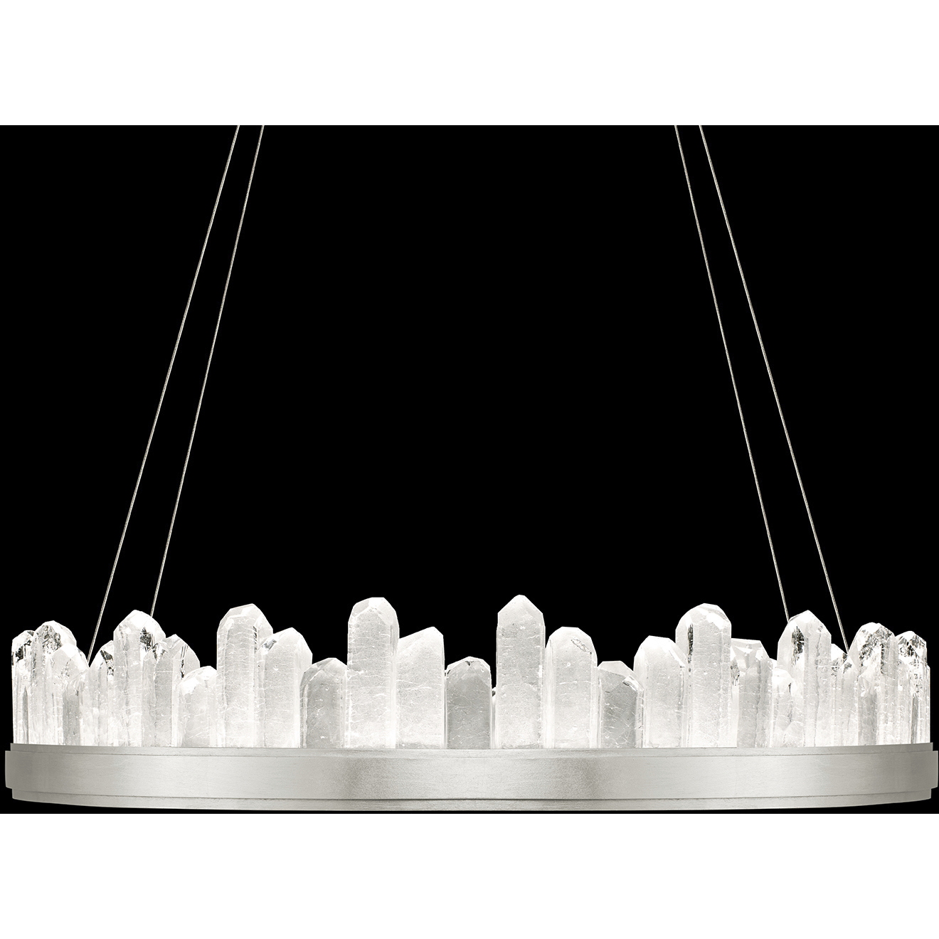 Lior LED 41 inch Silver Pendant Ceiling Light