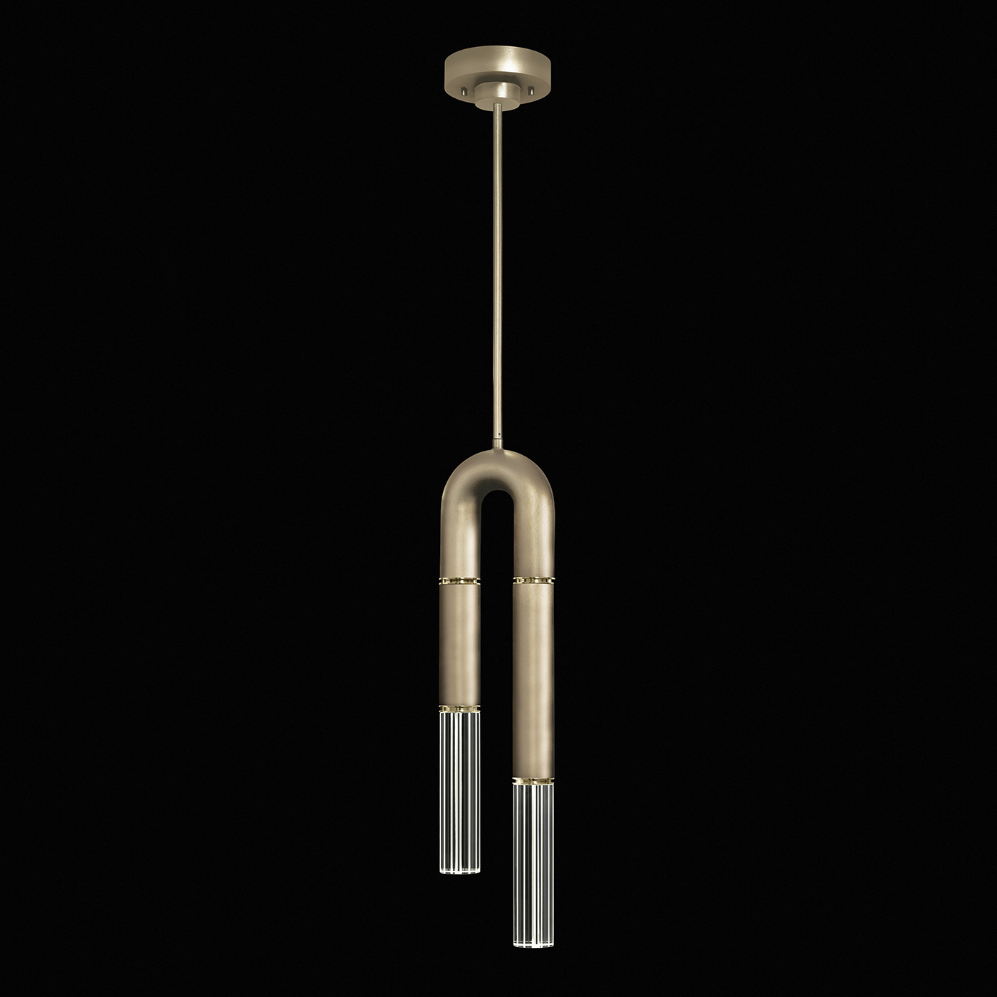 Antonia LED 7 inch Gold Pendant Ceiling Light