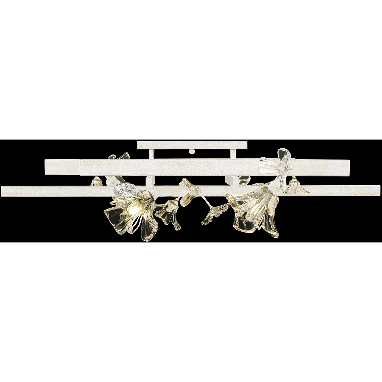 Azu LED 35 inch White Flush Mount Ceiling Light