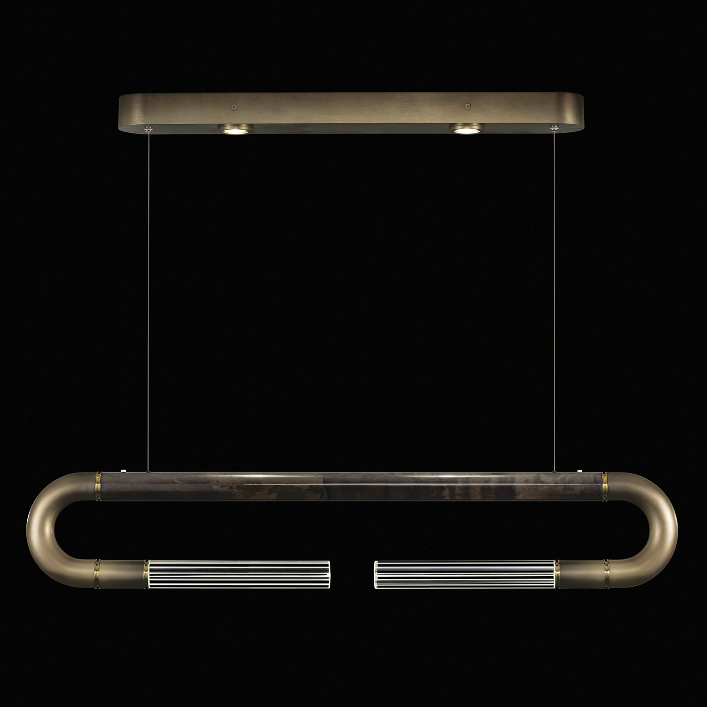 Antonia LED 52 inch Bronze Pendant Ceiling Light