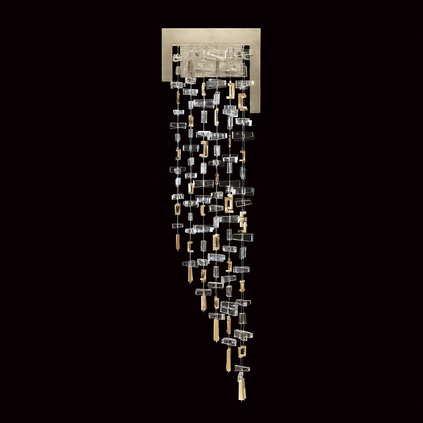 Capri 2 Light 9.38 inch Gold Sconce Wall Light