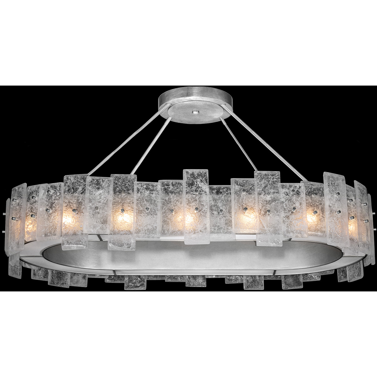 Lunea 16 Light 44 inch Silver Pendant Ceiling Light