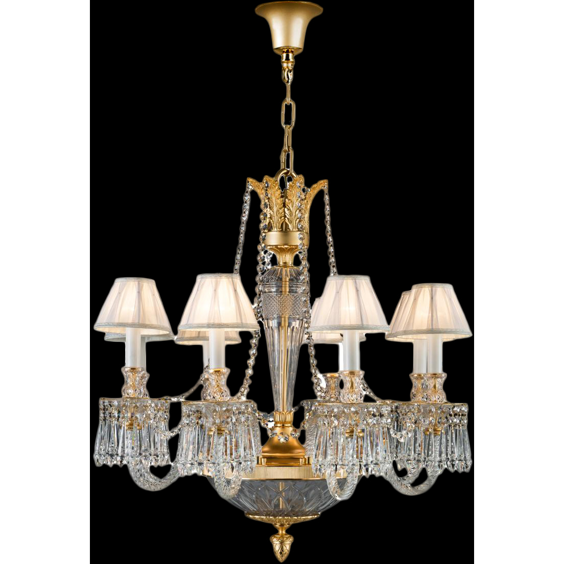 Mariner Luxury LED 33.86 inch Antique Gold Plated Chandelier Ceiling Light