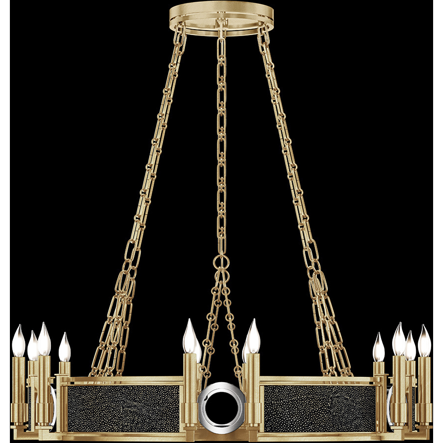 Mirage 12 Light 35.75 inch Gold Chandelier Ceiling Light