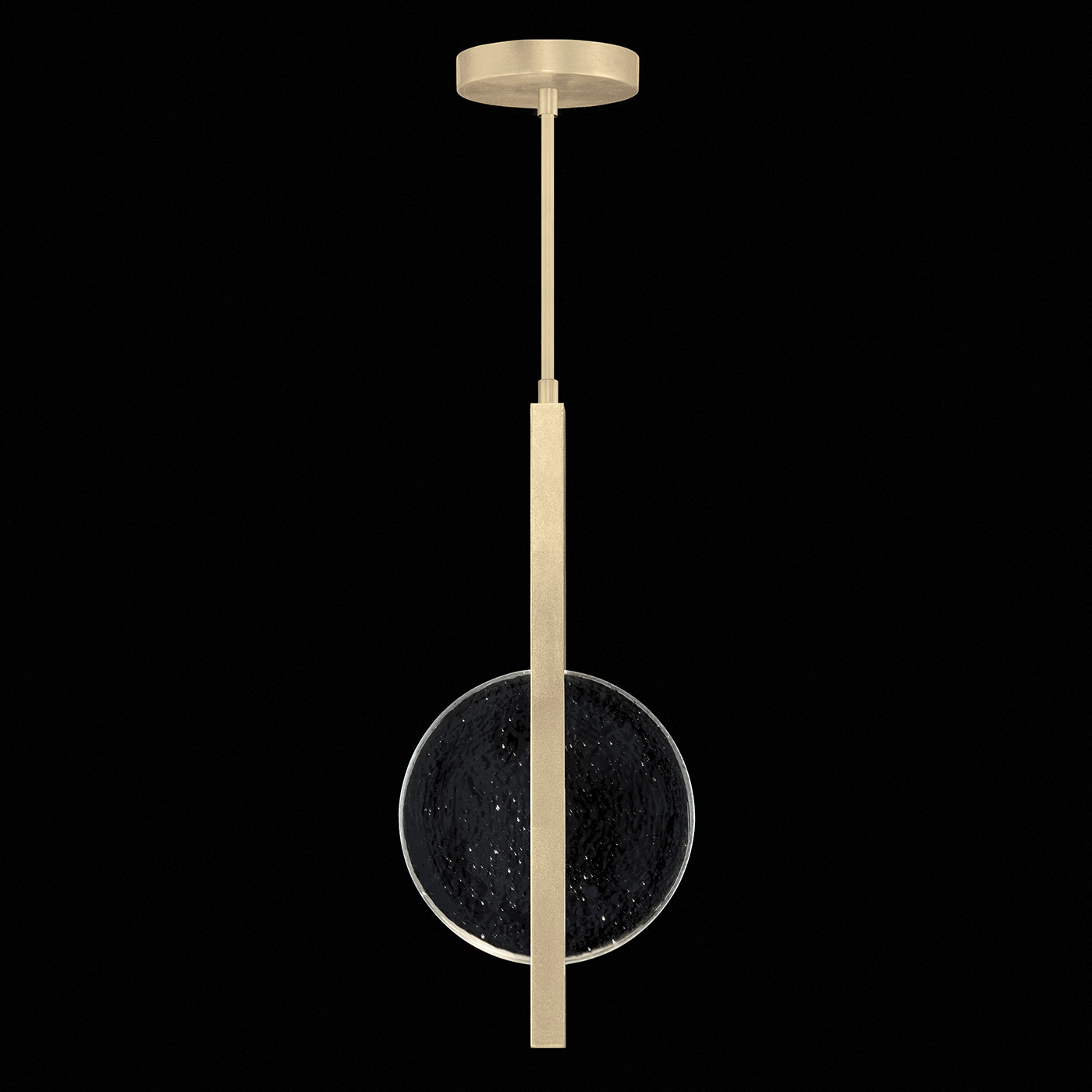 Selene 2 Light 11 inch Gold Pendant Ceiling Light