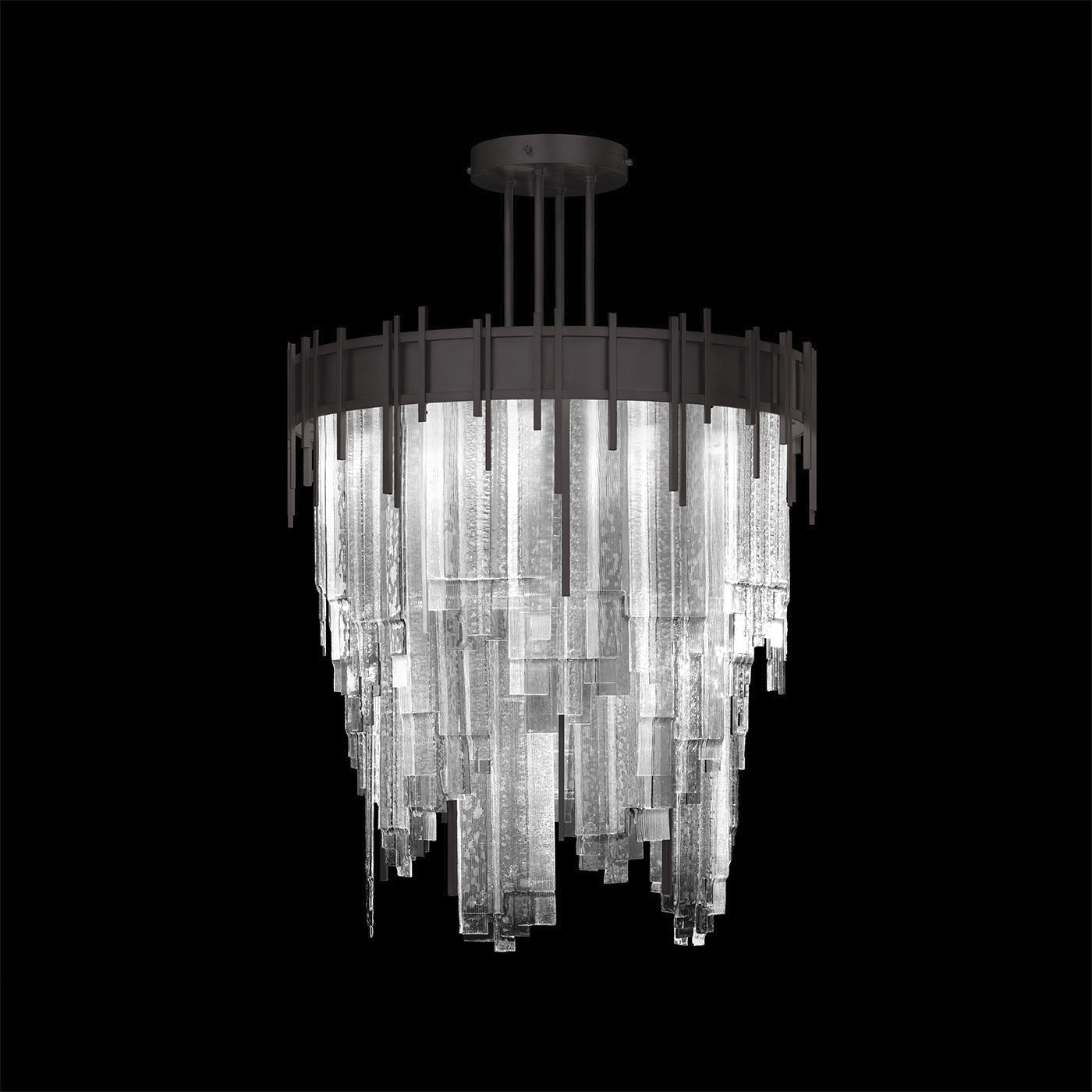 Arpeggio 31 Light 30.25 inch Black Pendant Ceiling Light