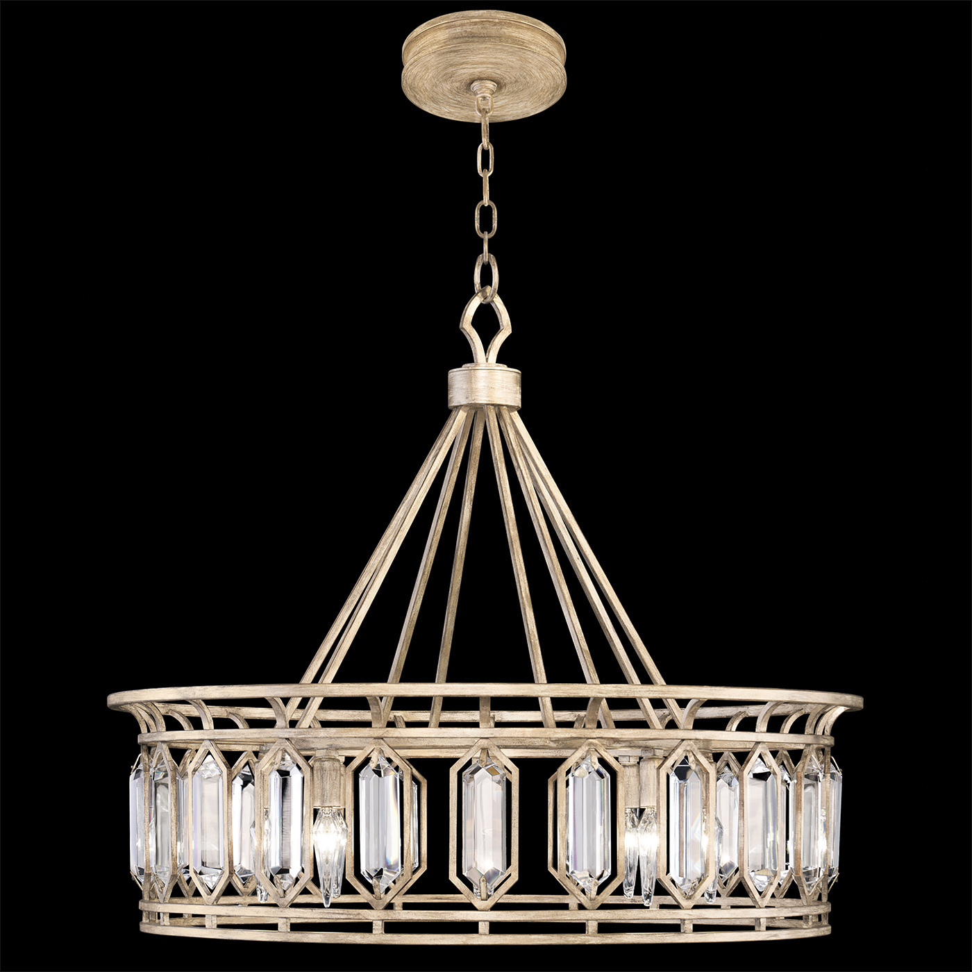 Westminster 8 Light 30.5 inch Gold Pendant Ceiling Light